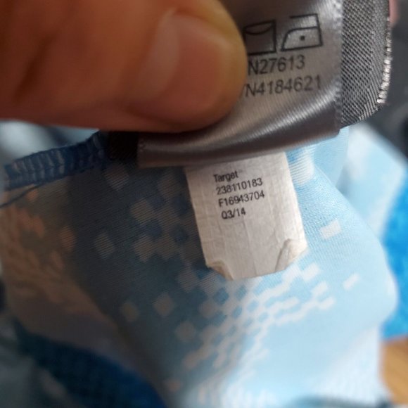 Champion C9 - Women’s Swim Tankini Top Large 12-14 - Blue - Polyester - Picture 7 of 7